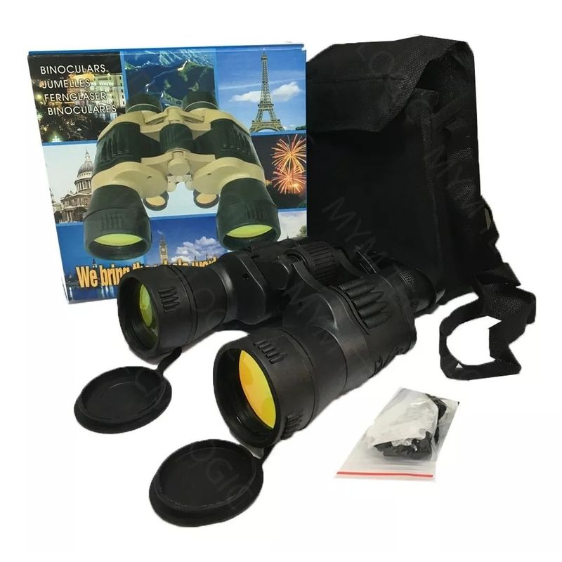 52 BITS - Binoculares 750n Gran Alcance 20x50 Estuche.