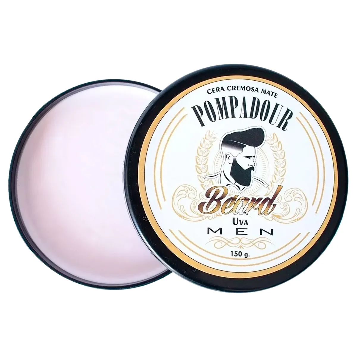 GENERICO - Cera Bear Pompadour Pomada Para Cabello Mate Uva Men 150g