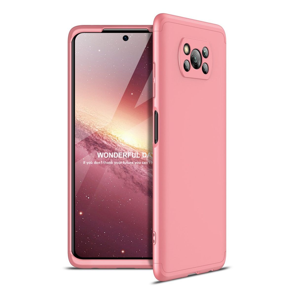 GENERICO - Funda Carcasa Estuche Protector Para POCO X3  X3 PRO Rosa