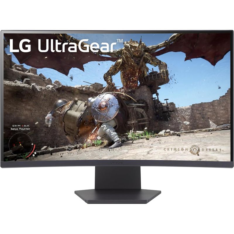 LG - Monitor Curvo LG Ultragear 27 QHD 180Hz 1ms HDR10 1000R