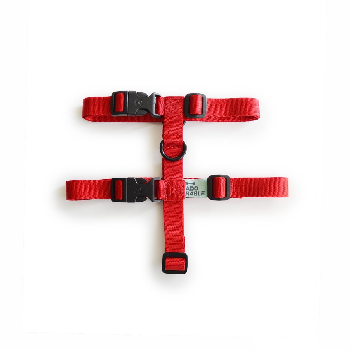 WAWAW - Arnés para perro  talla L unicolor adorable rojo Wawaw