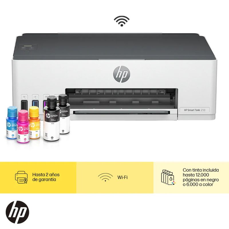 HP - Impresora HP Smart Tank 210