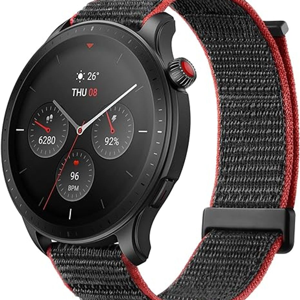 AMAZFIT - Reloj Inteligente Amazfit GTR 4 Correa Tela Negro