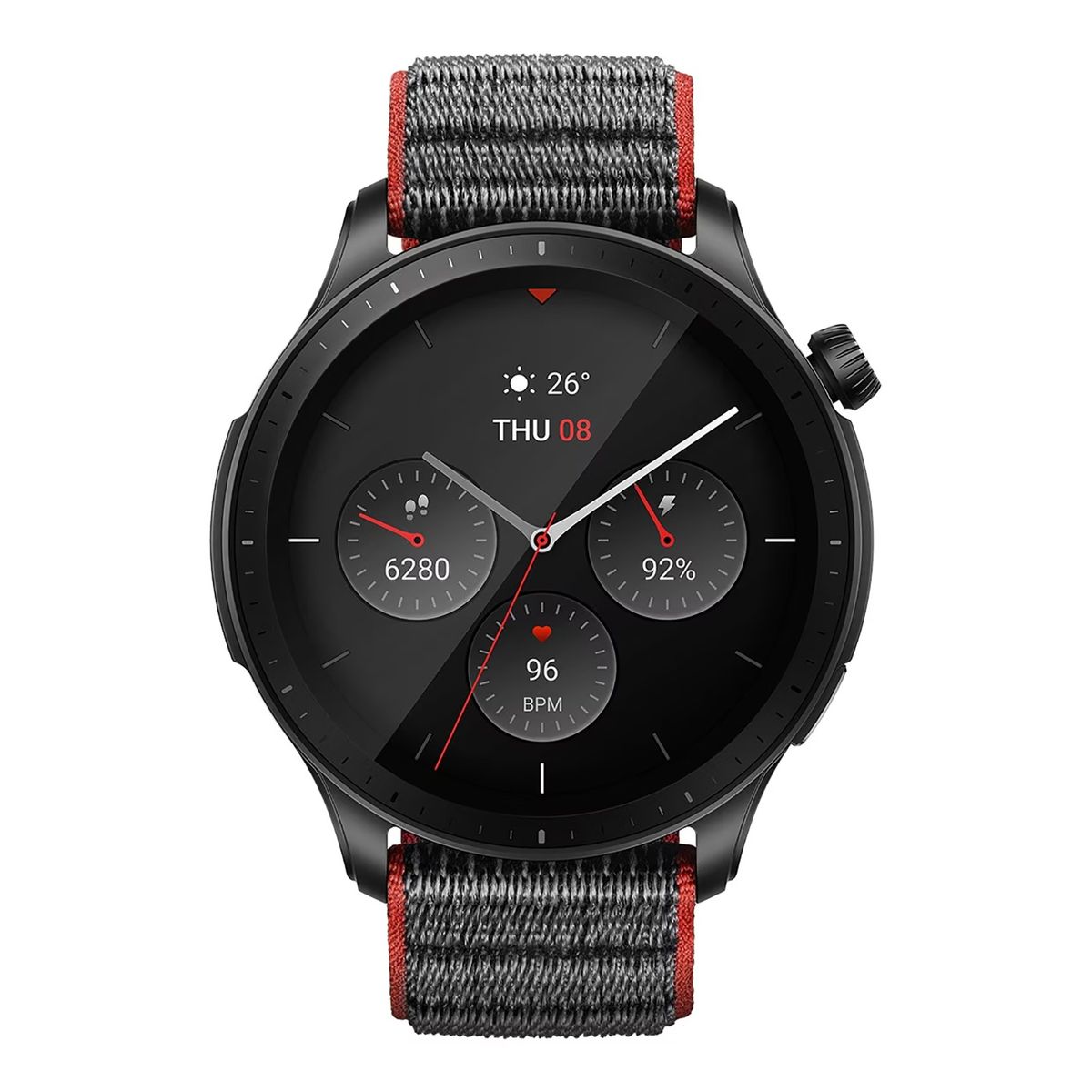 AMAZFIT - Reloj Inteligente Amazfit GTR 4 Correa Tela Negro