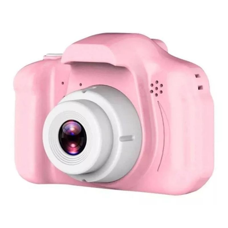 ADVANTAGE - Camara Digital Fotográfica Para Niños vídeos - Foto Rosada