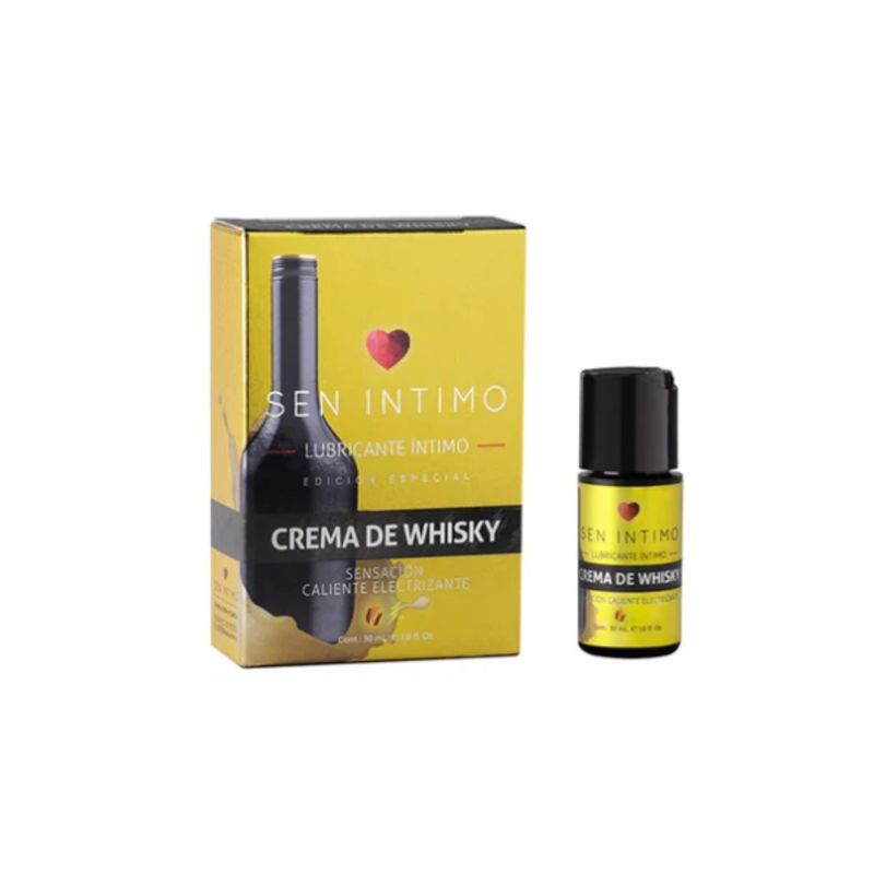 SEN INTIMO - Lubricante intimo Electrizante Crema de Whisky Sen Intimo 30 ml