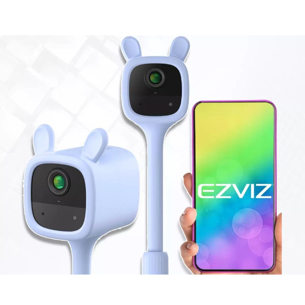 EZVIZ - CÁMARA DE SEGURIDAD PARA  BEBÉ WIFI EZVIZ BM1