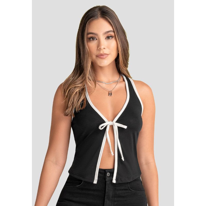 ATYPICAL - Blusa Mujer Negro Atypical 103738