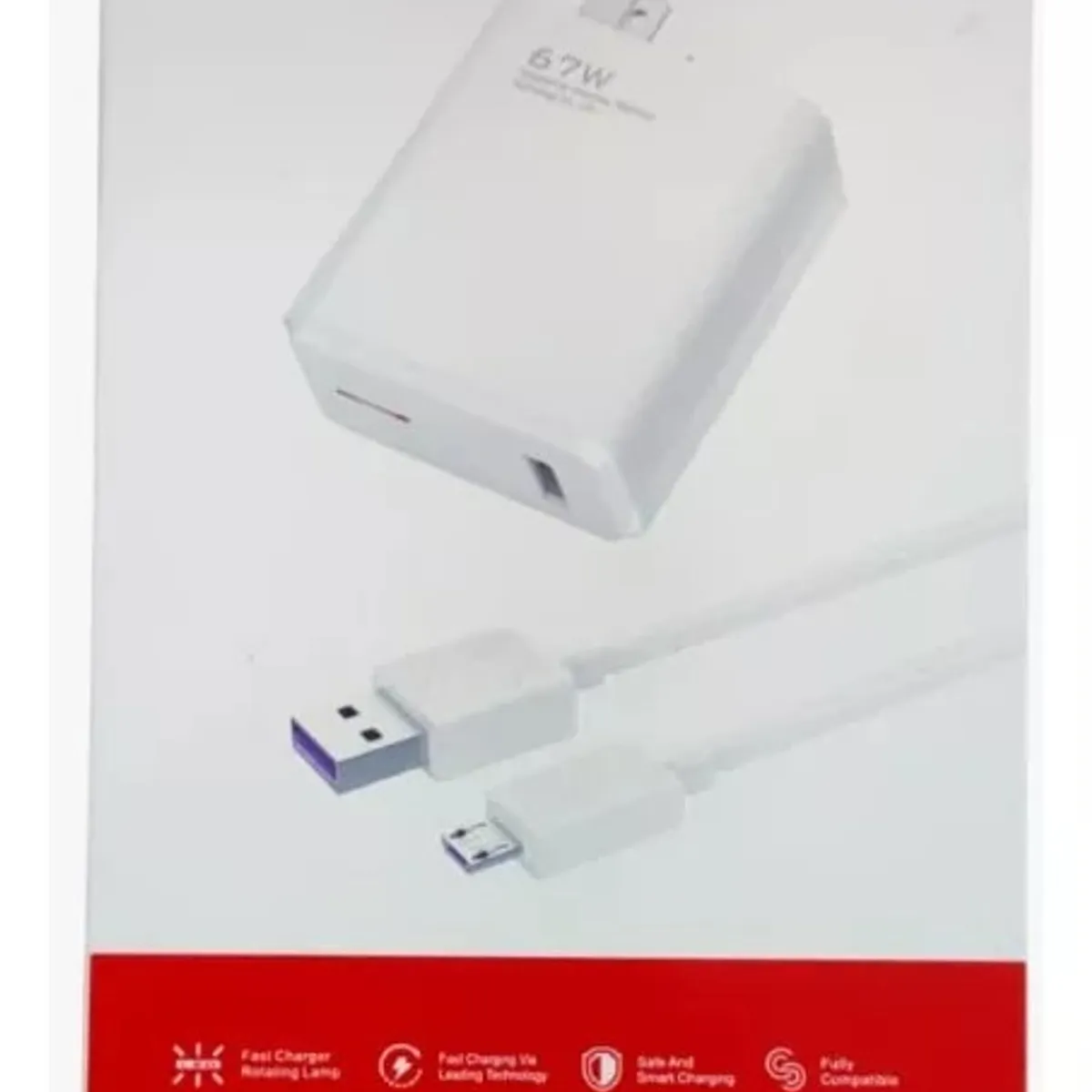 TRANYOO - Cargador Celular Adaptador Cable Usb-micro Carga Rápida 67w