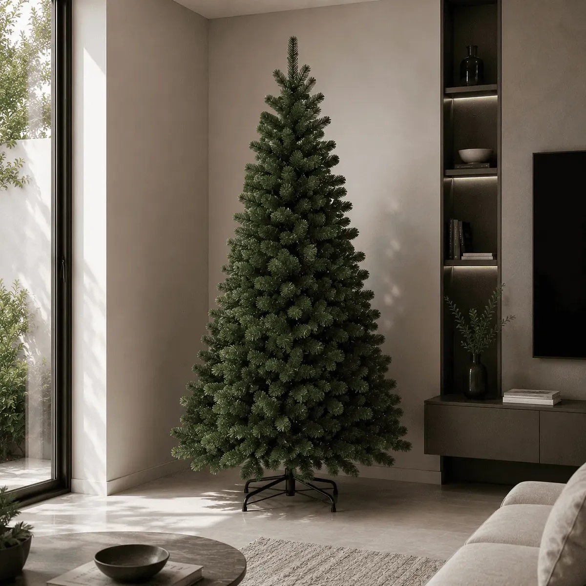 EVERGREEN - Árbol de Navidad Evergreen 180 cm verde de 900 ramas