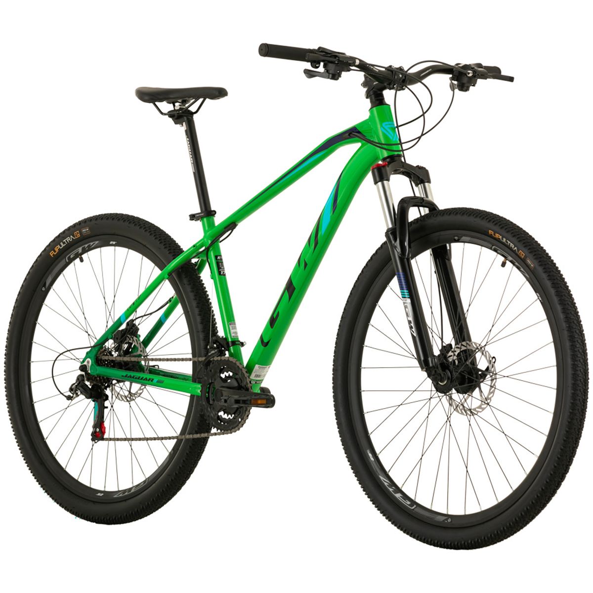 GW - Bicicleta Todo Terreno GW Jaguar Rin 29 Verde Talla M Alumi