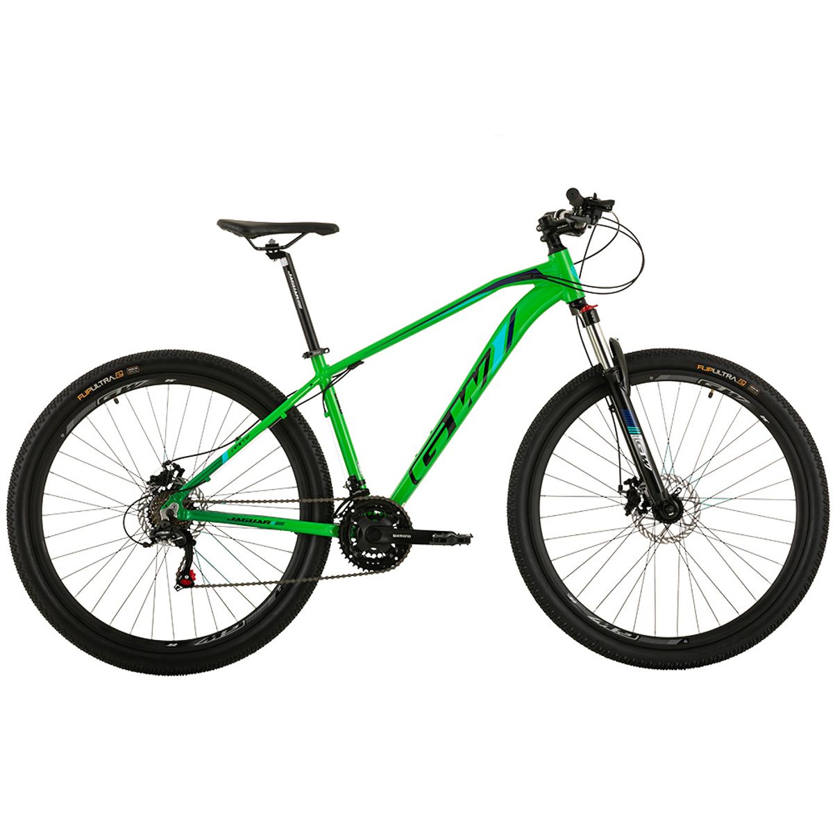 GW - Bicicleta Todo Terreno GW Jaguar Rin 29 Verde Talla M Alumi