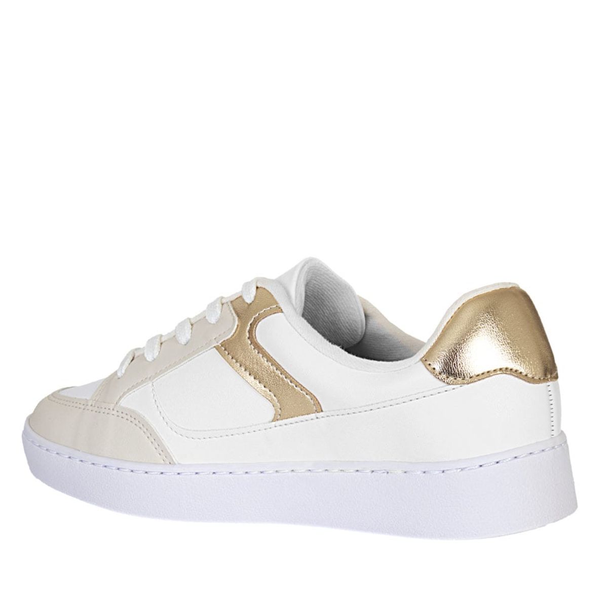 FRATTINI BELA - Tenis de Mujer marca FRATTINI BELA en Color BLANCO DORADO  / TENIS 121