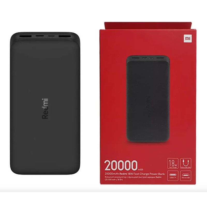 XIAOMI - Redmi Power Bank 18W de 20000mAh Xiaomi