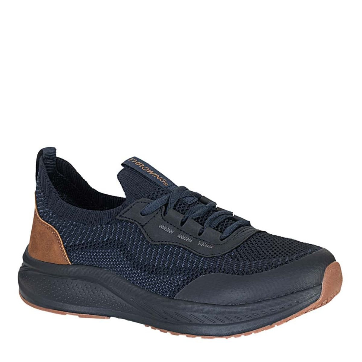 THROWING - Tenis Casual de Hombre throwing  aa30022m Azul