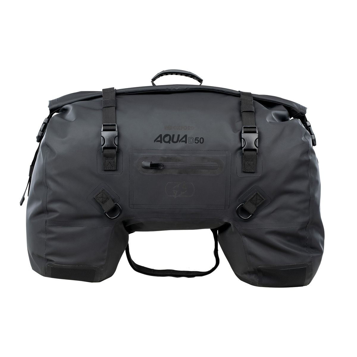 OXFORD - MALETA ROLL BAG OXFORD 50 LITROS DUFFEL IMPERMEABLE NEGRA