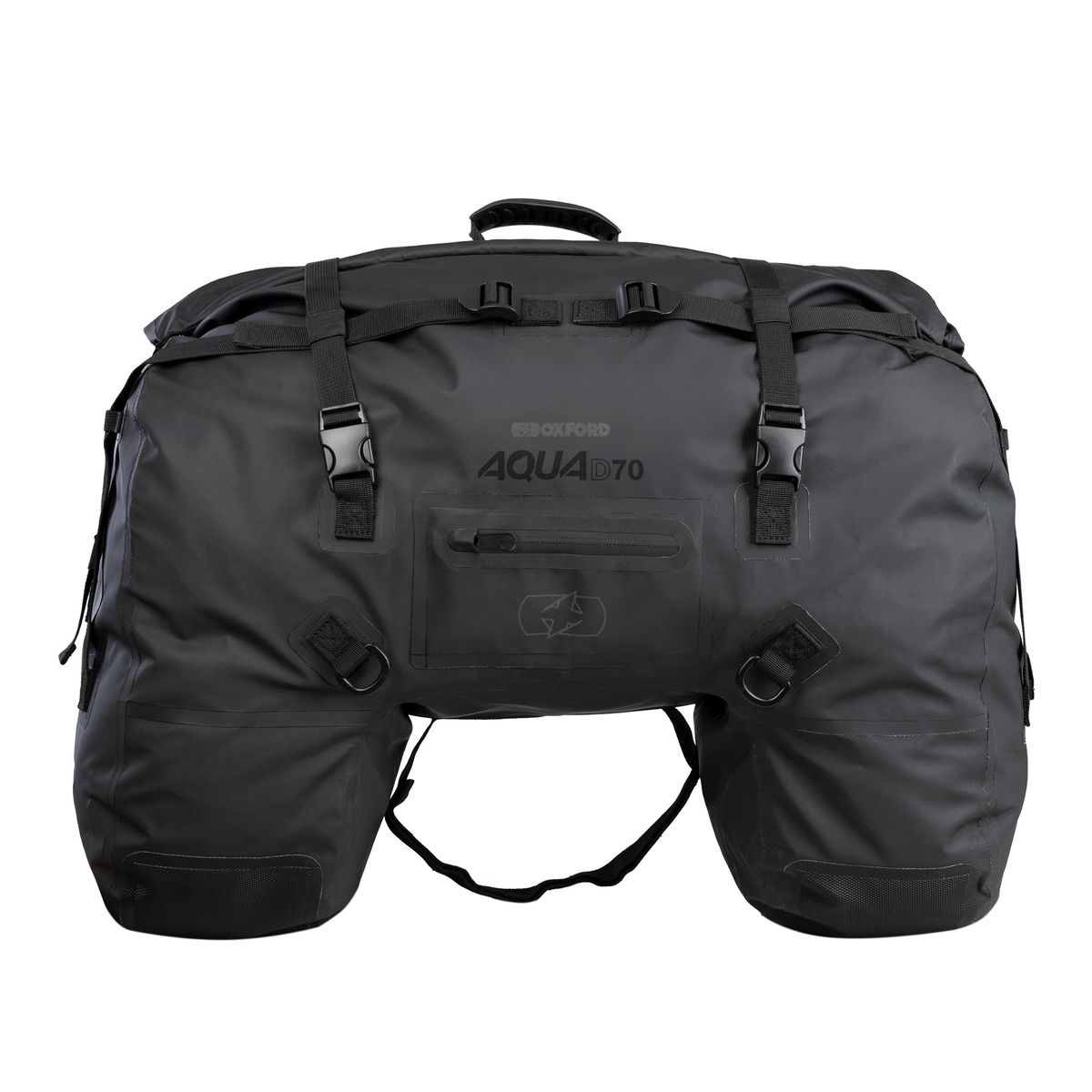 OXFORD - MALETA ROLL BAG OXFORD 70 LITROS DUFFEL IMPERMEABLE NEGRA