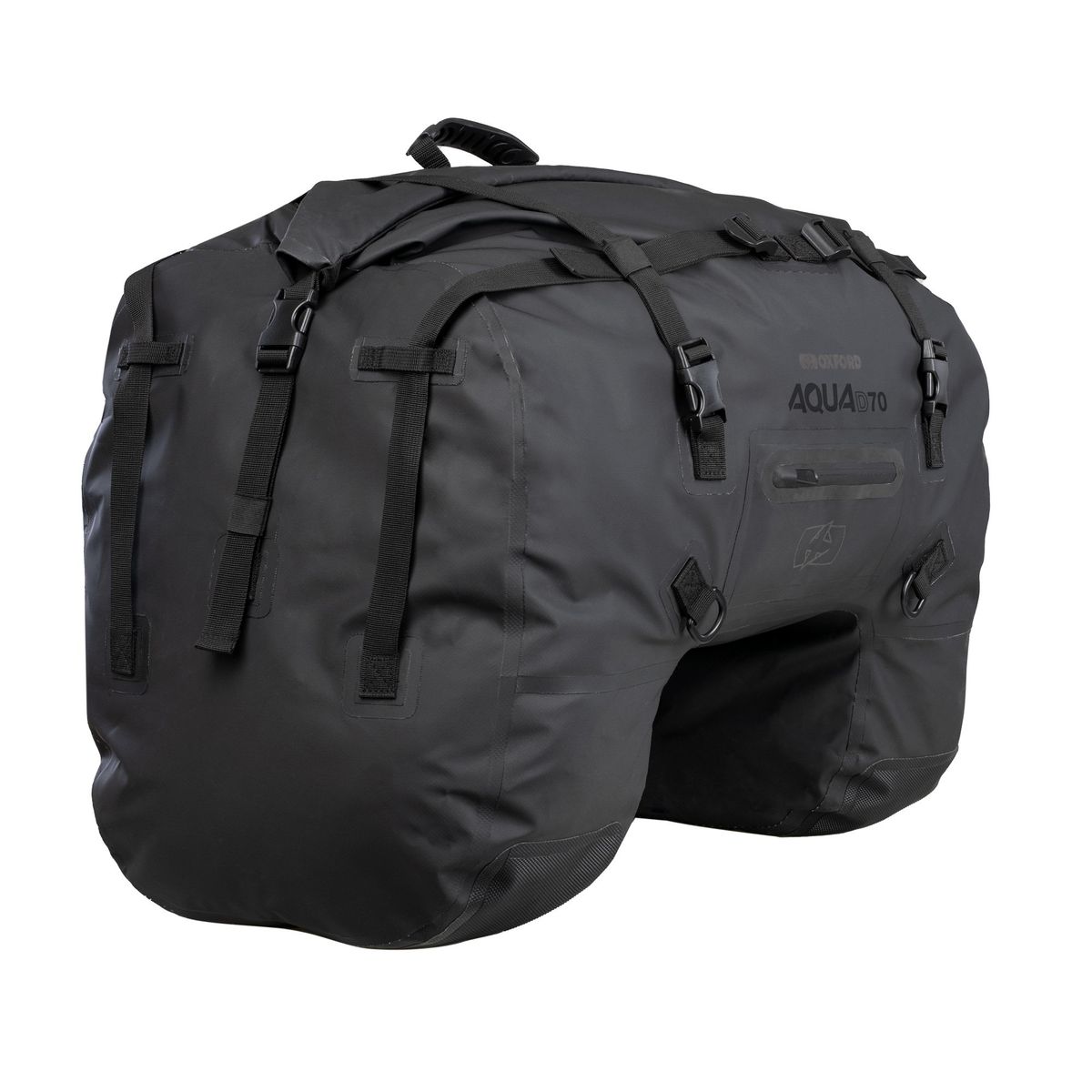 OXFORD - MALETA ROLL BAG OXFORD 70 LITROS DUFFEL IMPERMEABLE NEGRA