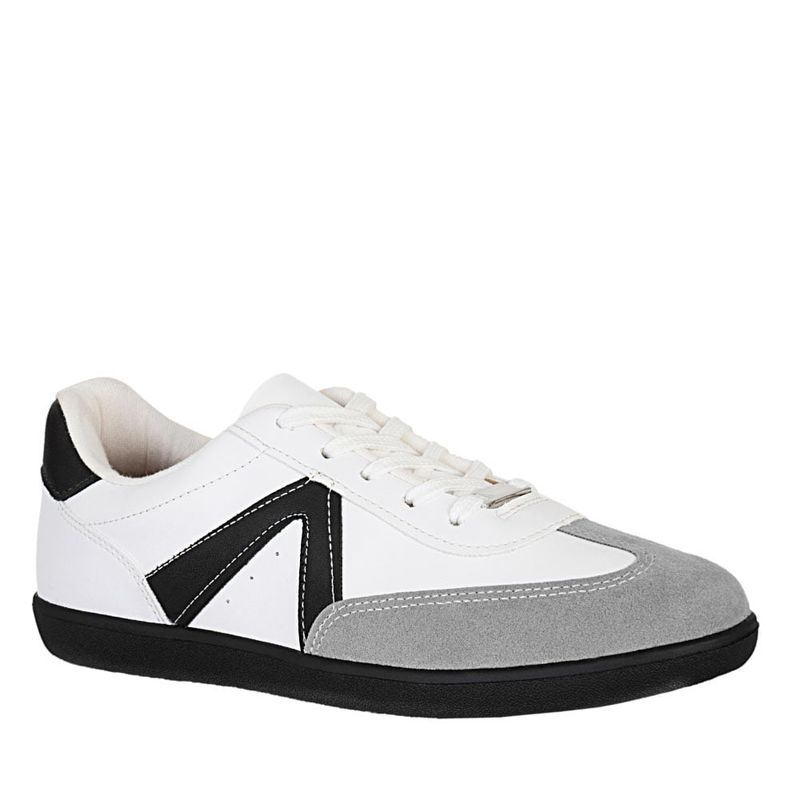 FRATTINI BELA - Tenis de Mujer marca FRATTINI BELA en Color GRIS NEGRO   TENIS 1430-1