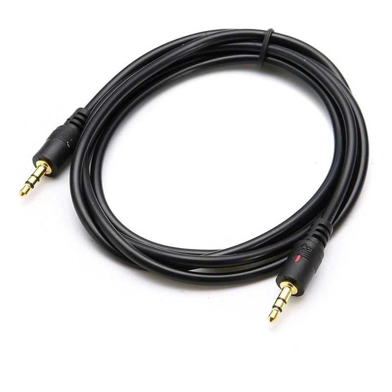 SEISA - Cable Auxiliar De Audio Estéreo Plug 3.5mm 1x1 De 3.0 Metros