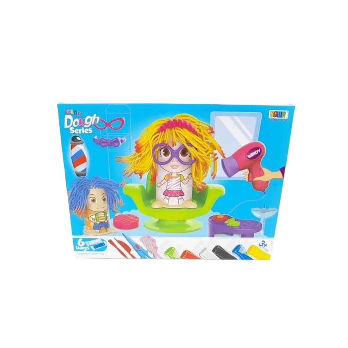 GENERICO - Plastilina Mechas Locas Para Niños