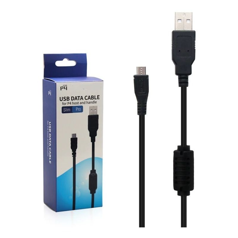 SEISA - Cable Usb De Carga Joystick Playstation Ps4 Slim O Pro 3 Mts.