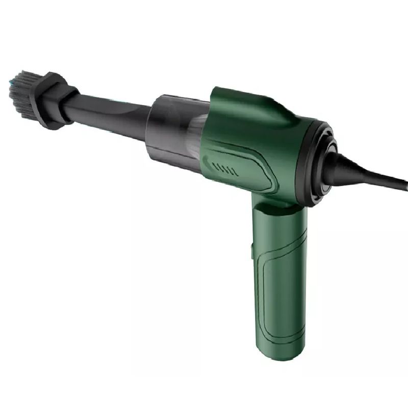 GENERAL - Mini Aspiradora De Mano Para Autos Y Hogar Con Accesorios