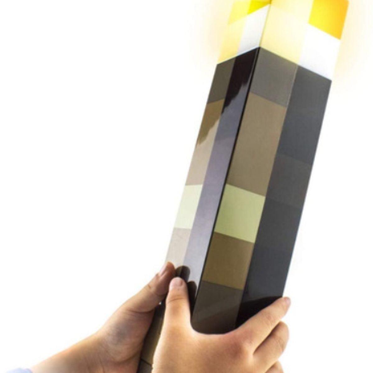 MINECRAFT - Lampara Recargable Antorcha Minecraft Juguete Decorativo