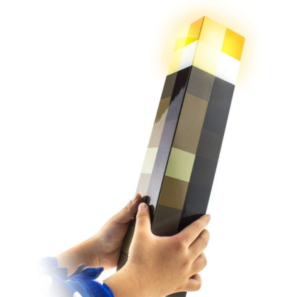 MINECRAFT - Lampara Recargable Antorcha Minecraft Juguete Decorativo