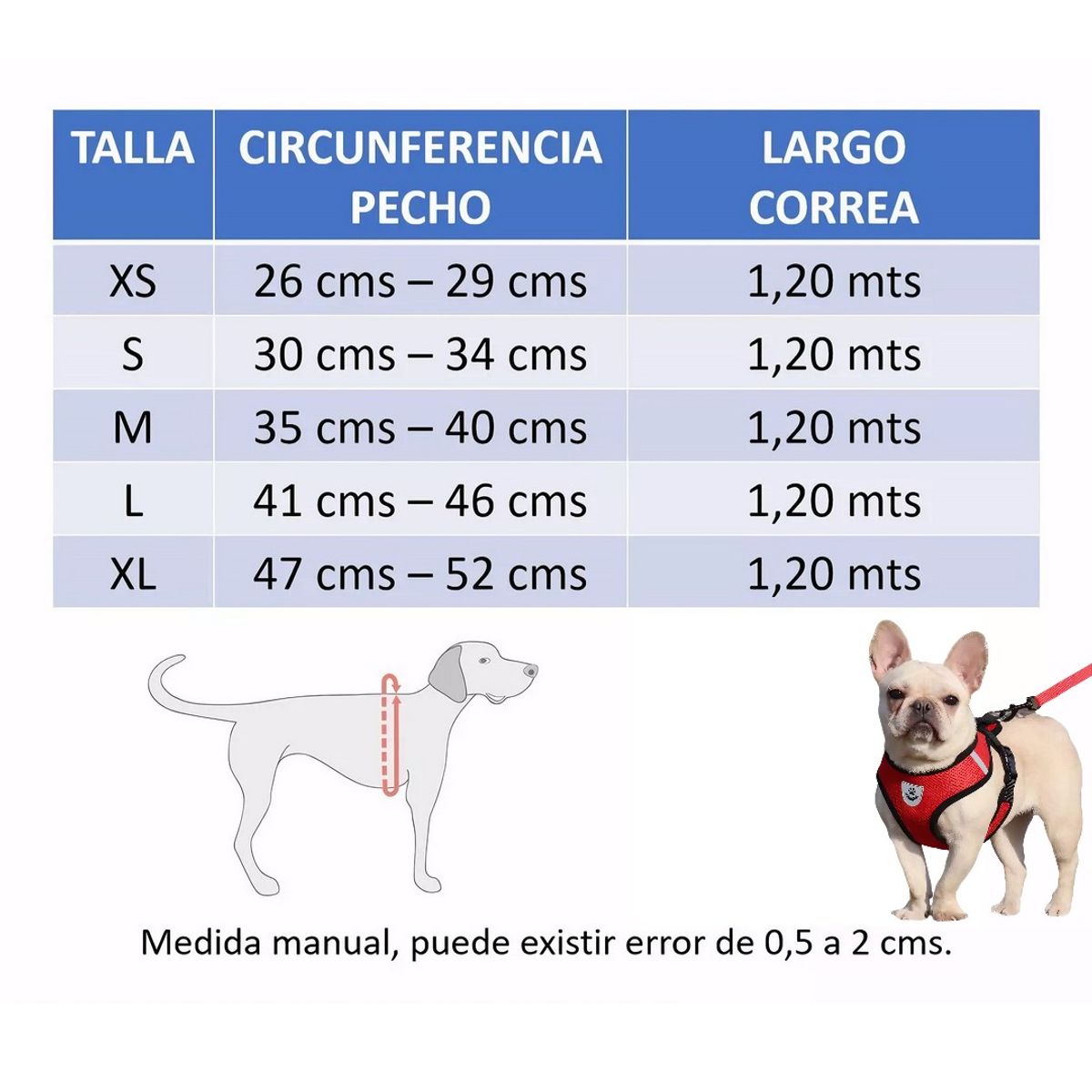 GENERICO - Arnés Pechera Chaleco Para Perro Y Gato Raza Pequeña Negro
