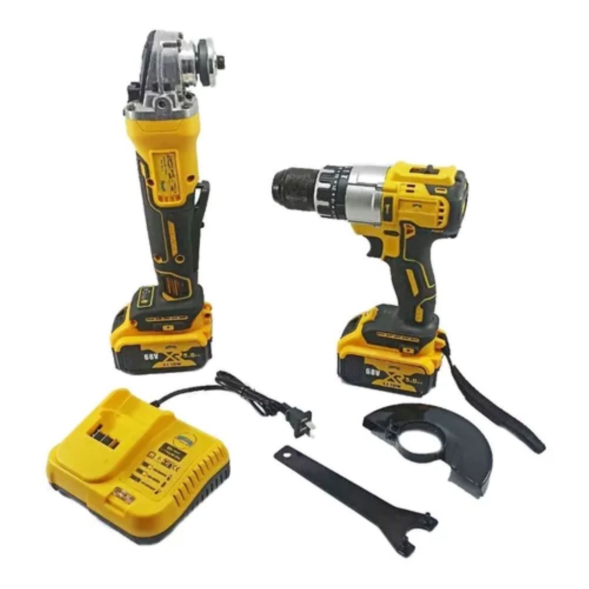 CHICAGO - Combo Taladro Y Pulidora Inalámbrico Brushless Batería 5ah