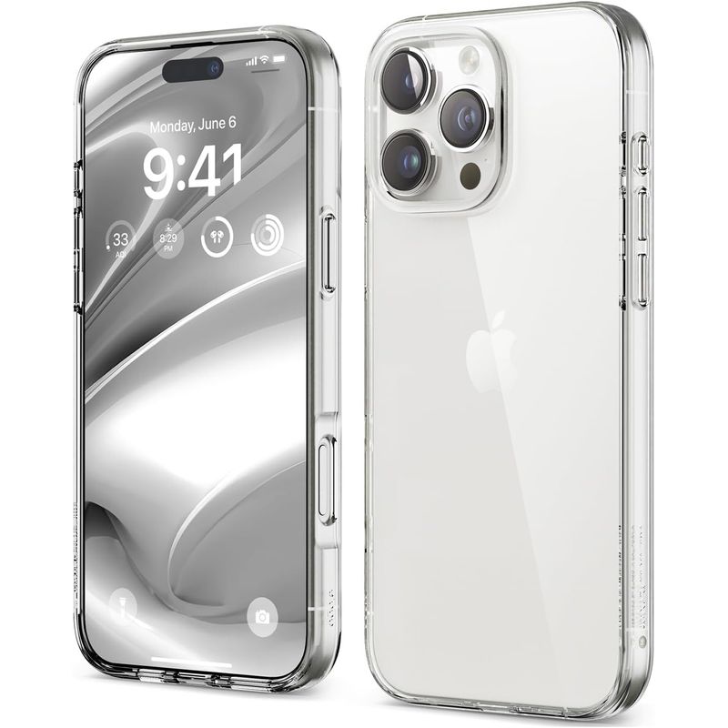 ELAGO - ELAGO Estuche Compatible iPhone 16 Pro Max Hybrid Case Transparente