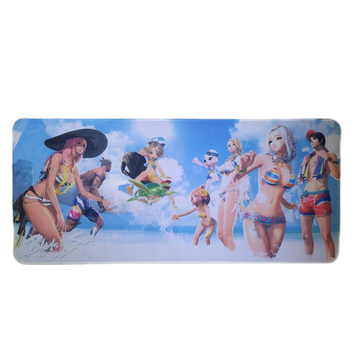 SEISA - Pad Mouse Gamer Extra Largo 88 Cm X 40 Cm - Diseño Playa