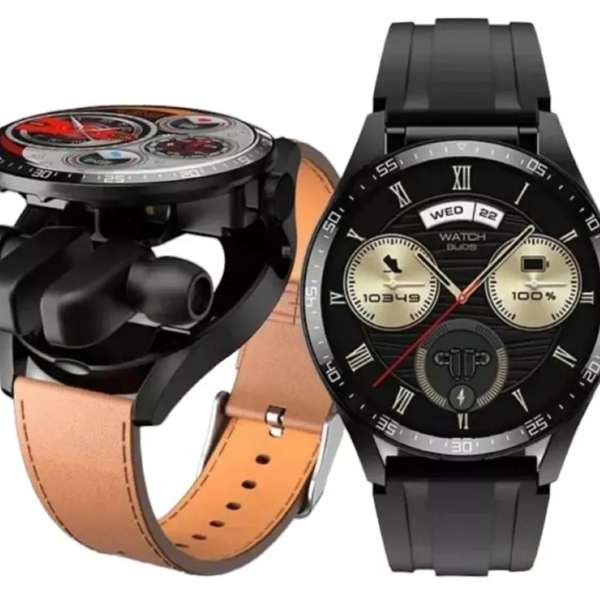 ZHOPI CO - Reloj Inteligente Smartwatch 2 En 1 GT5 Buds Con Auriculares