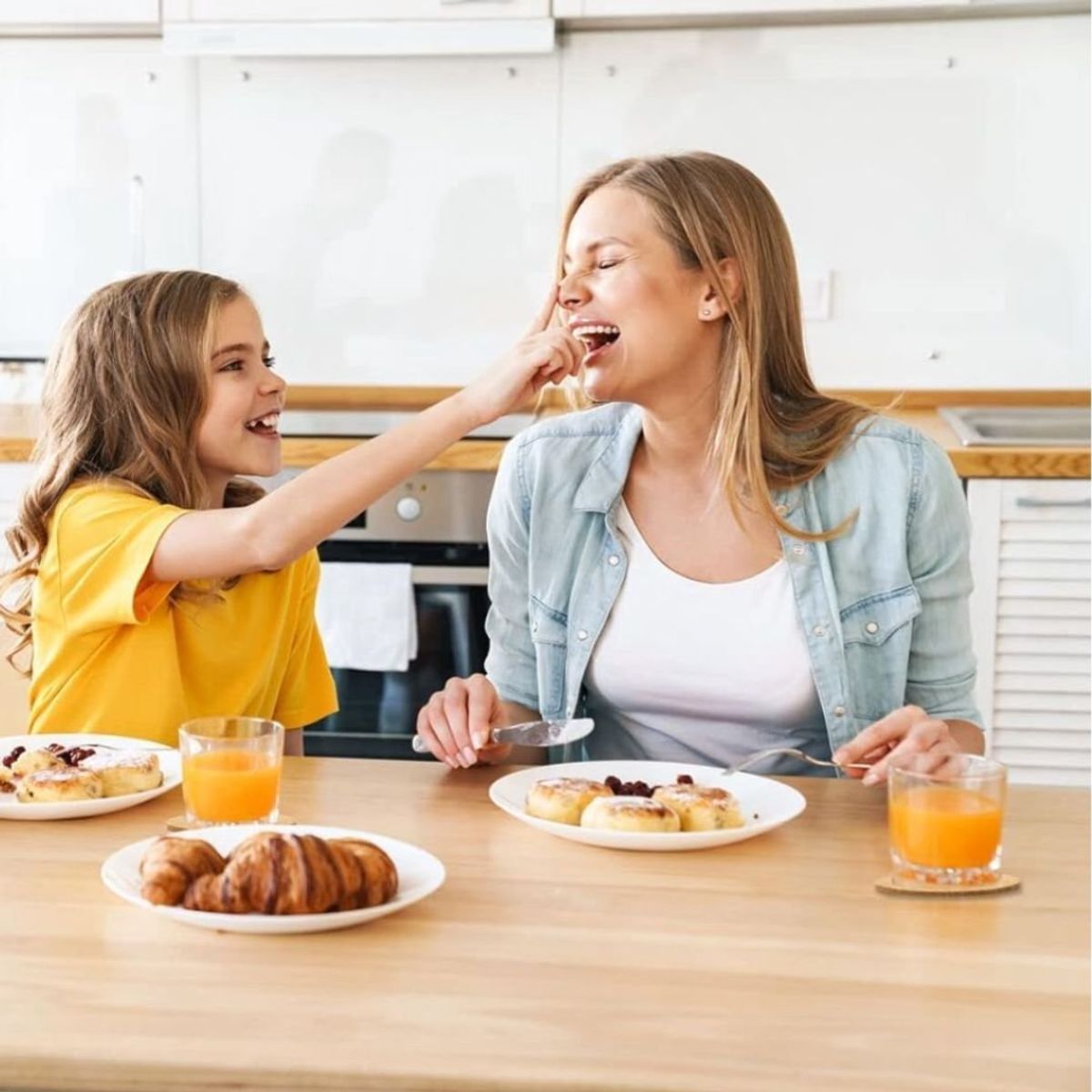 GENERICO - Portavasos De Corcho Natural Grosor 1.5 mm (Set  X 10 Unidades)