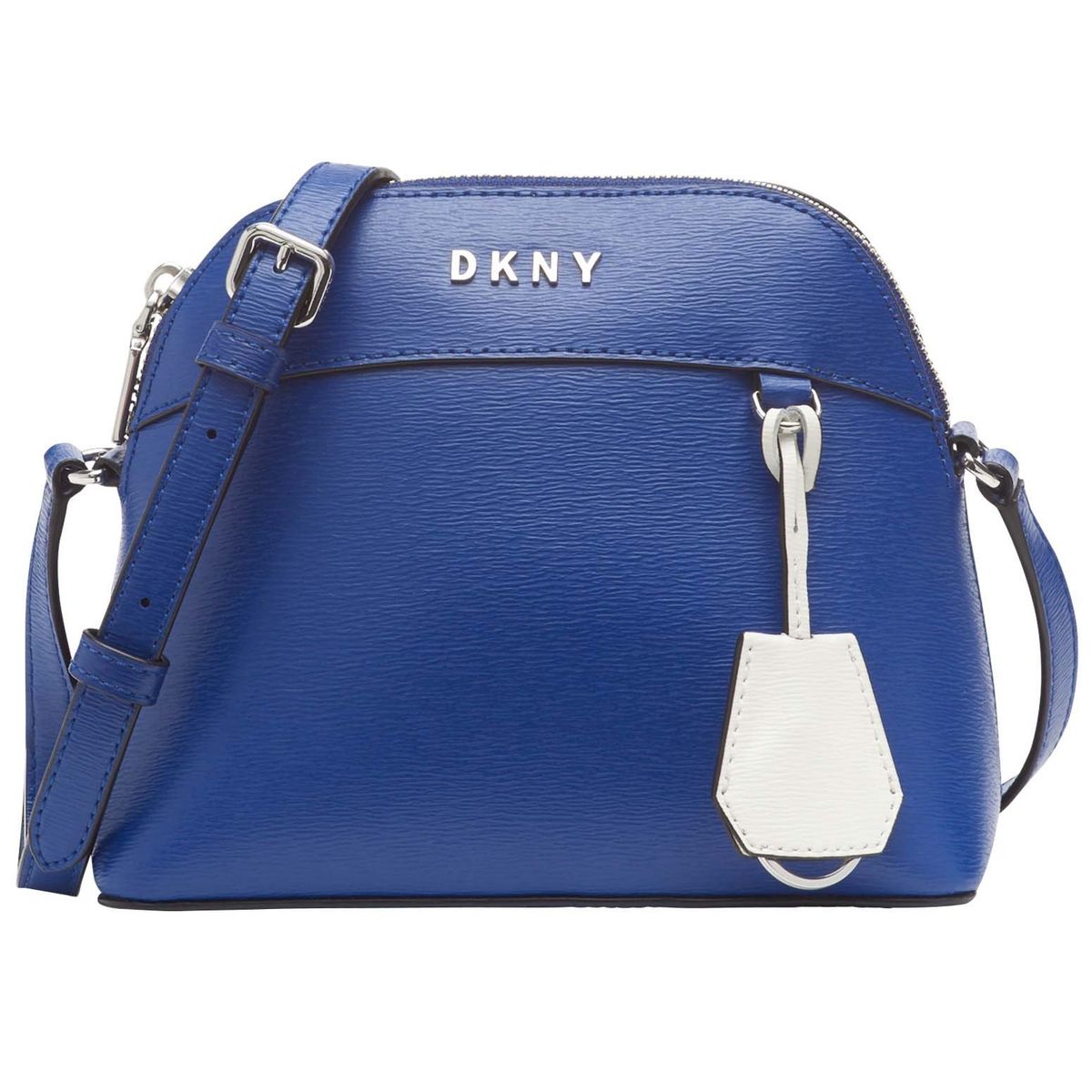DKNY - Bolso DKNY Cuero Sintético Original Azul Para Mujer