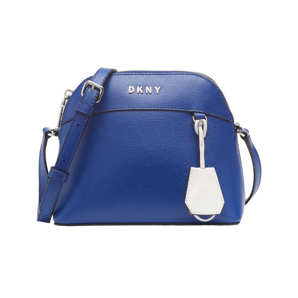 DKNY - Bolso DKNY Cuero Sintético Original Azul Para Mujer