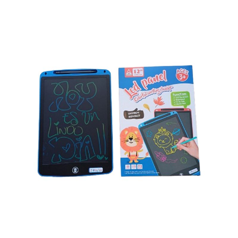 GENERICO - TABLETA MAGICA DE DIBUJO PARA NIÑOS Y NIÑAS COLOR AZUL