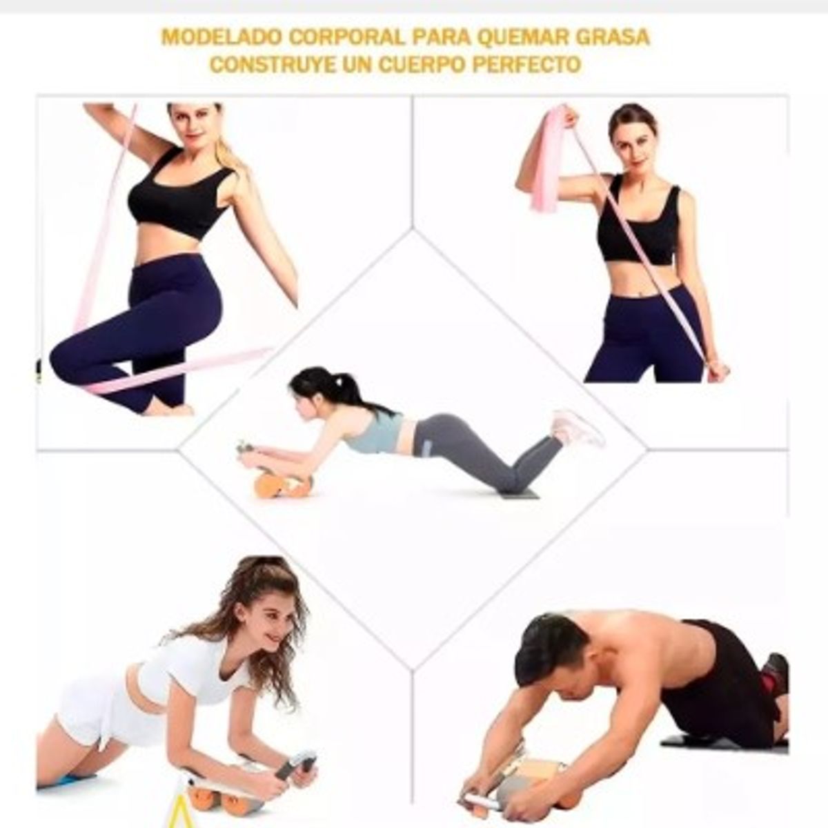 GENERICO - Rueda Abdominal Doble