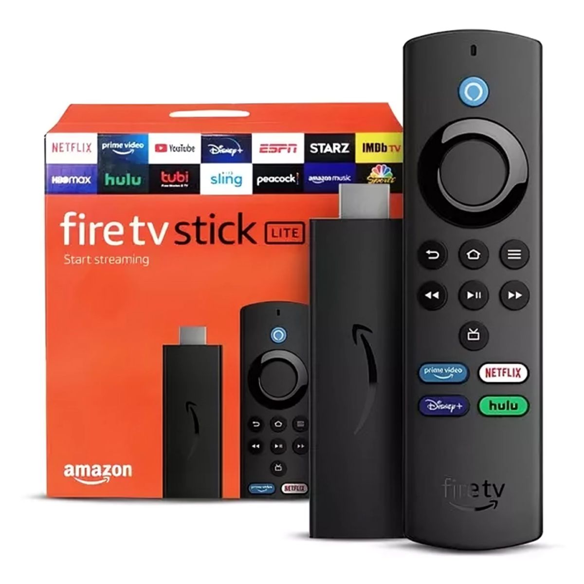 AMAZON - Amazon fire tv stick lite start streaming