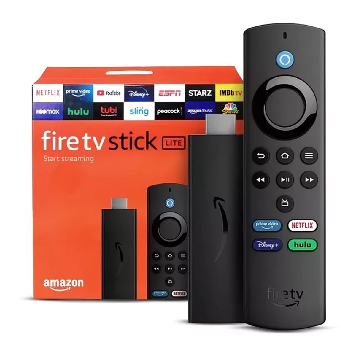 AMAZON - Amazon fire tv stick lite start streaming
