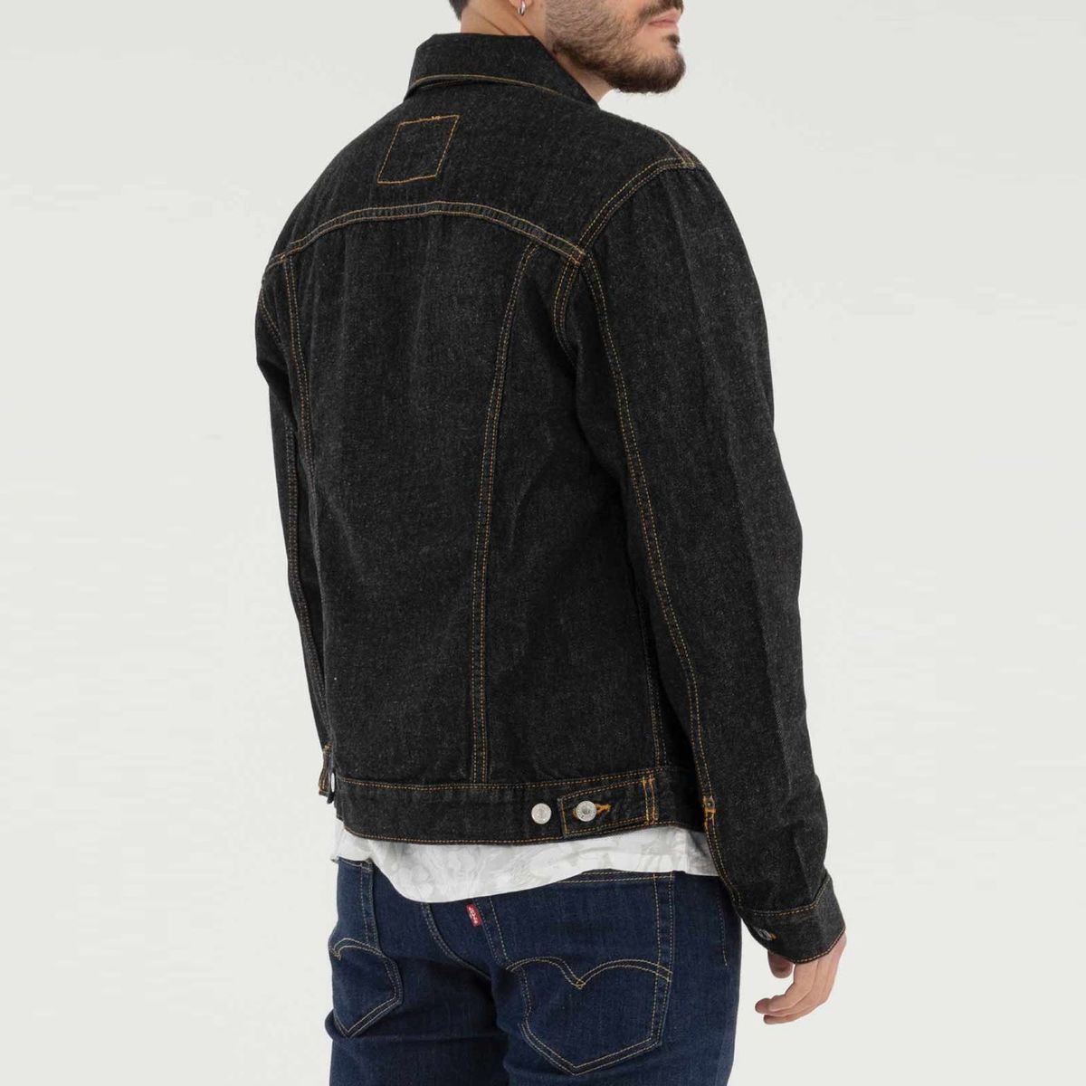 LEVIS - Chaqueta de jean para Hombre de Algodón Con botones Levis