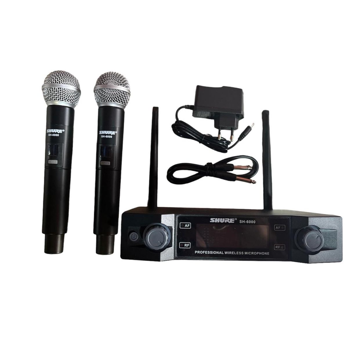 SHURE - SISTEMA INALÁMBRICO DOBLE MICRÓFONO DE MANO SHURE Promo