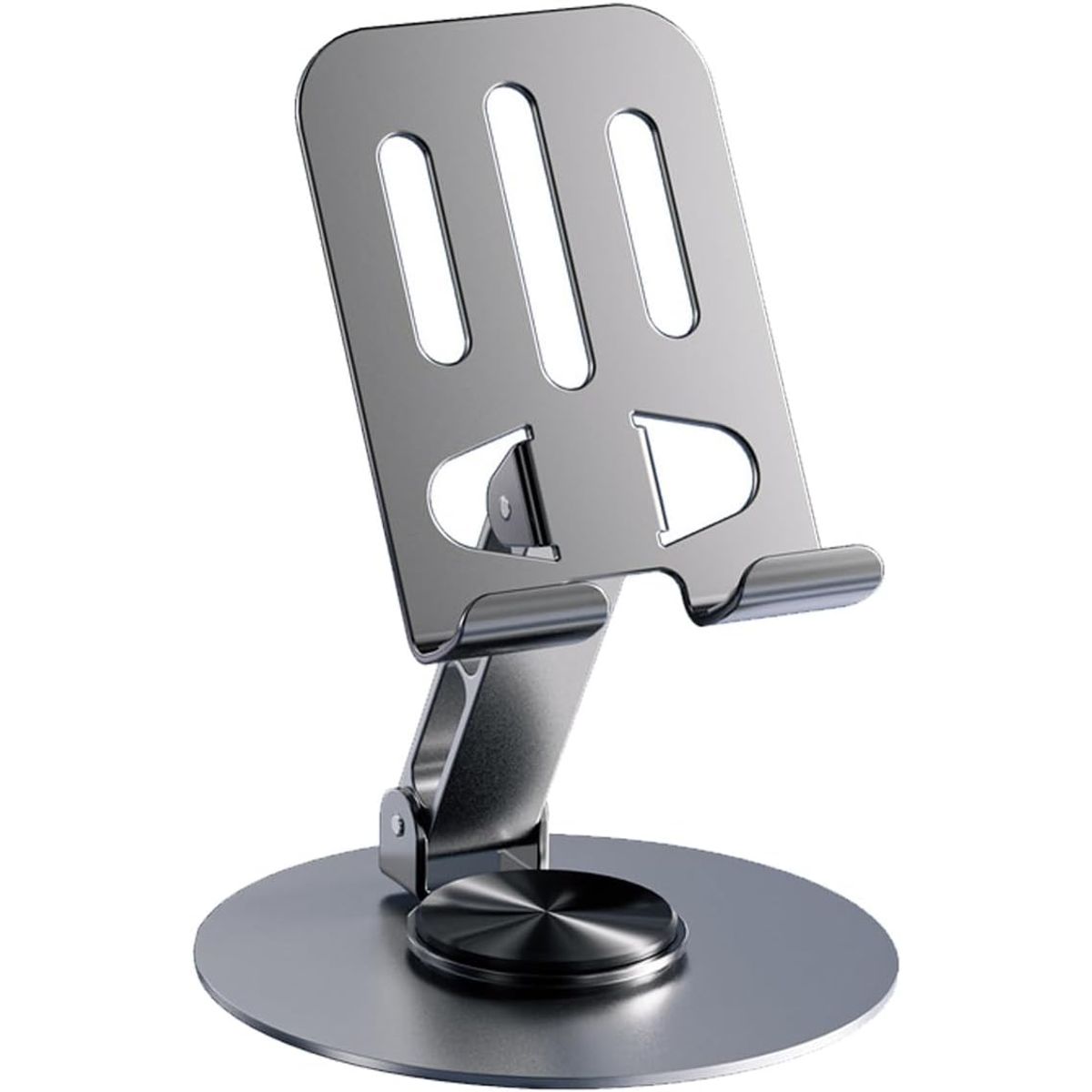 GENERICO - Soporte de Teléfono y Tableta Giratorio 360 Ergonómico Aluminio