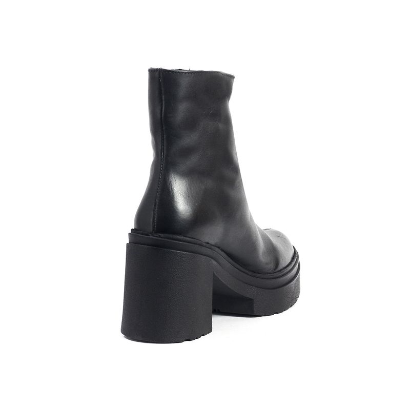 GENERICO - Bota Mujer Cuero Negro OCAi Mia