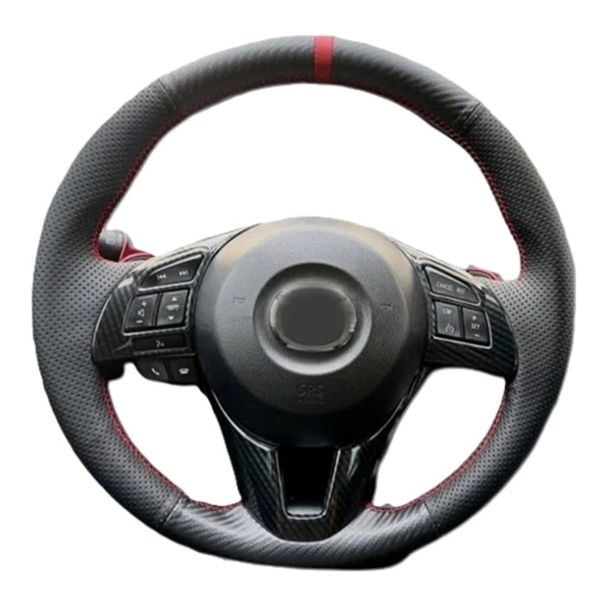 GENERICO - accesorios mazda 2 3 cx5 cubierta timon superior e inferior