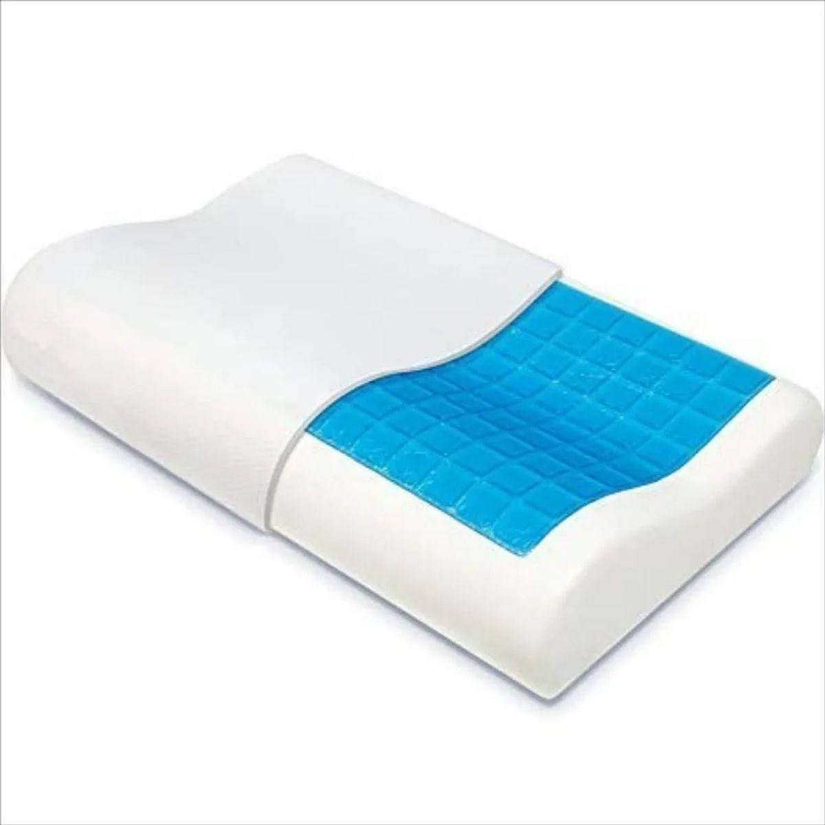 SKY - 2 Almohadas Memory Gel Duo Ortopédicas Indeformables + Funda