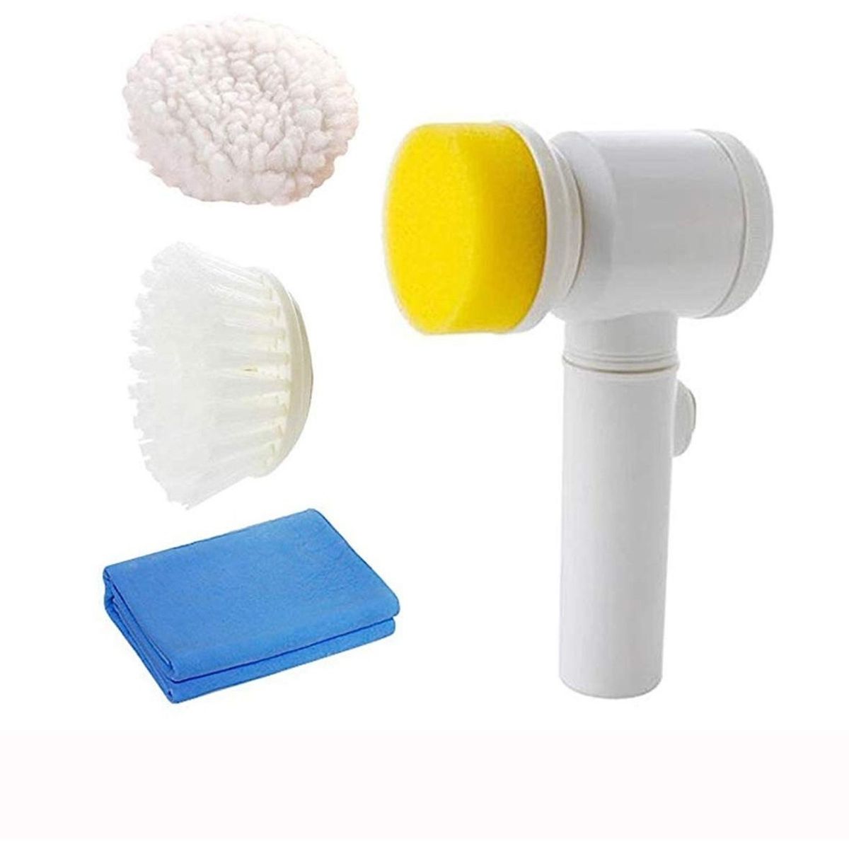 GENERICO - Cepillo Eléctrico 5 En 1 Recargable Limpieza Profunda