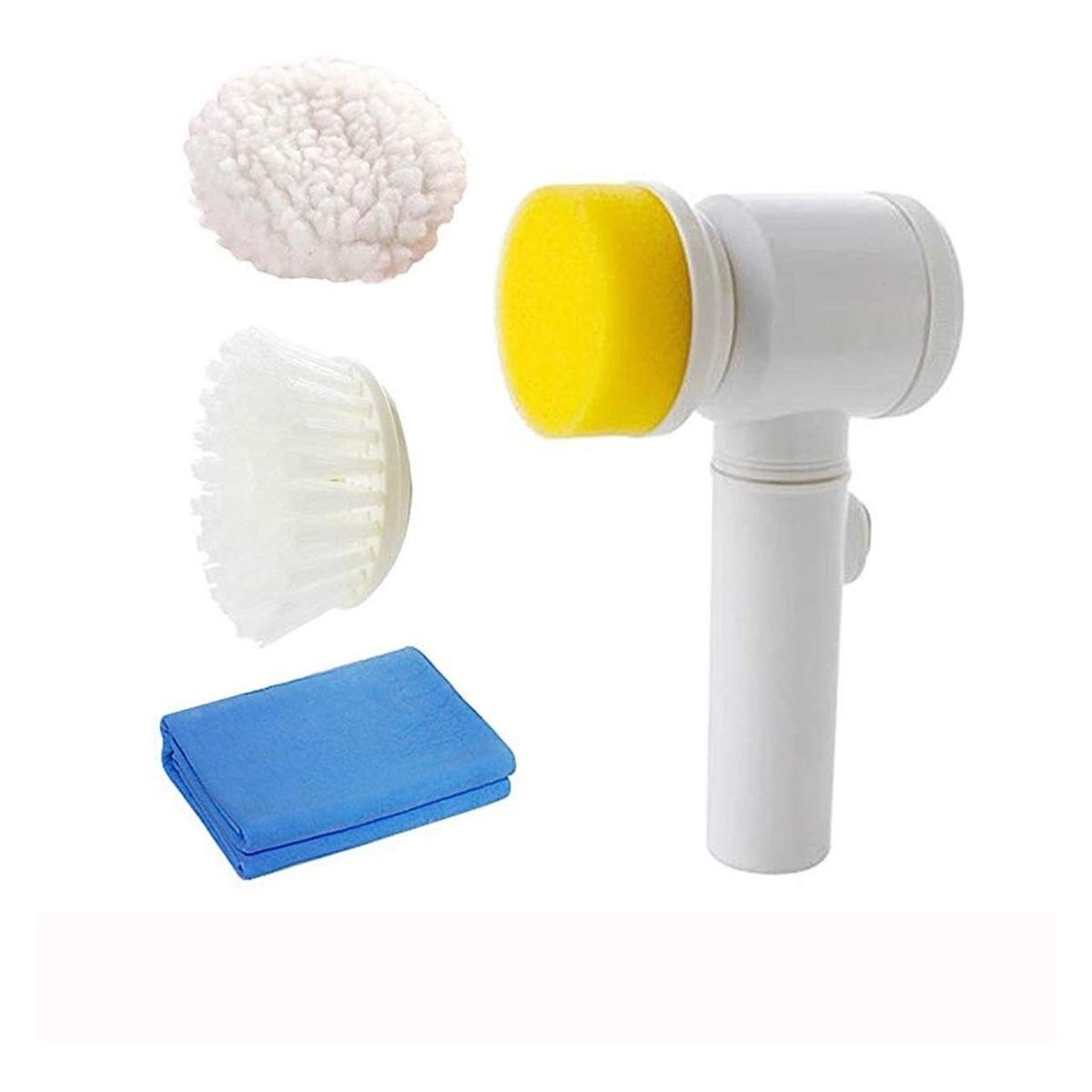 GENERICO - Cepillo Eléctrico 5 En 1 Recargable Limpieza Profunda