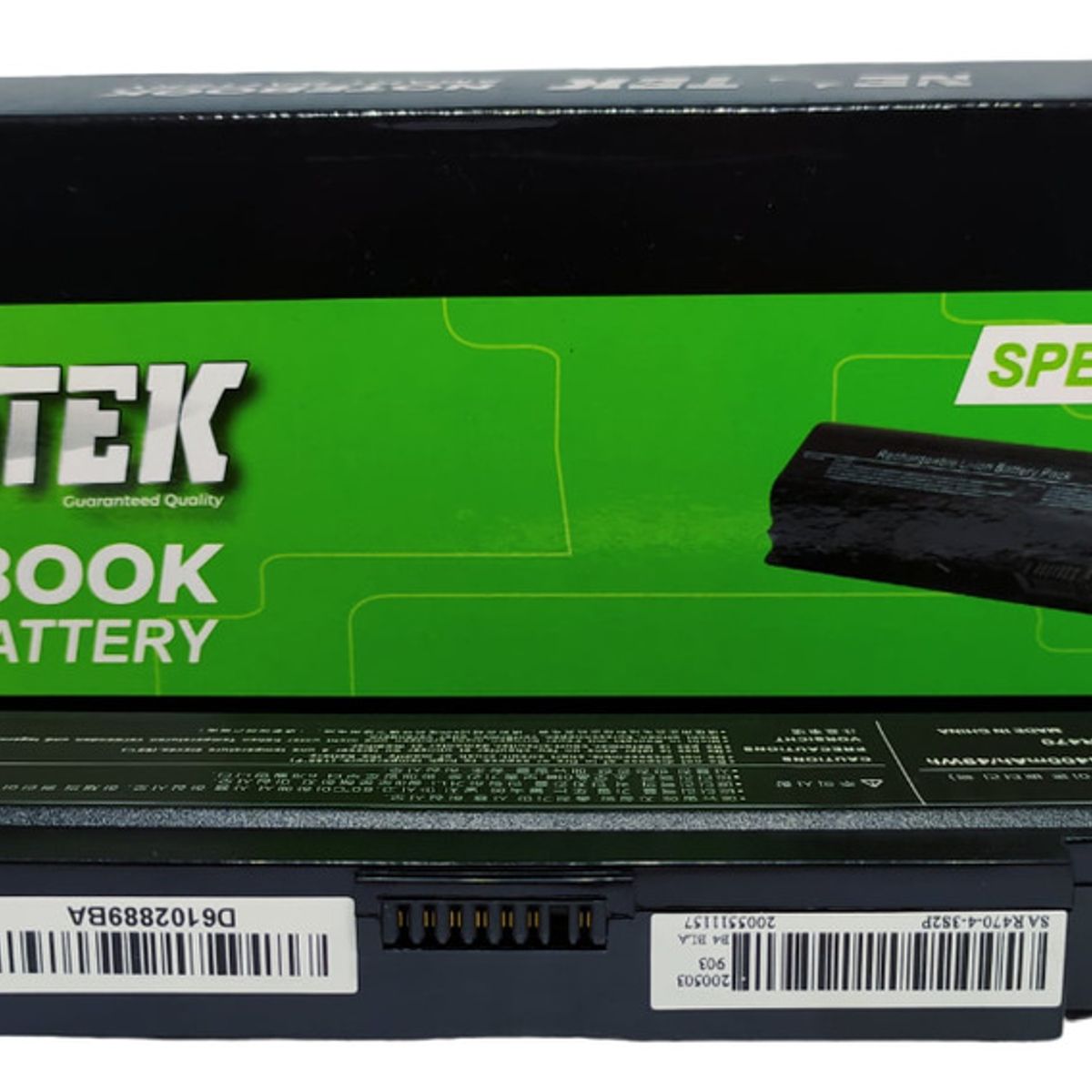 NEOTEK - Batería Pc Laptop Compatible Notebook Hp Recargable Repuesto